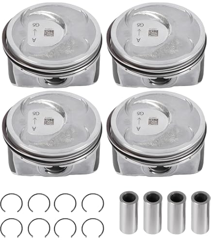Amazon.com: DNJ P943.40 Oversize Compl. Piston Set For 87-92